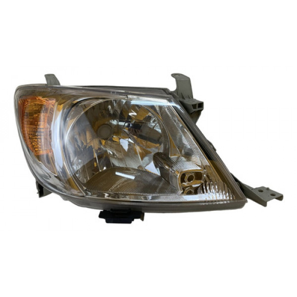 Farol Direito Hilux 2006 A 2011 Pisca Âmbar Novo