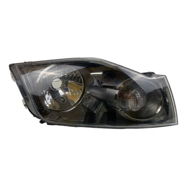 Farol Direito Ecosport 2008 A 2012 Masc Negra Similar 